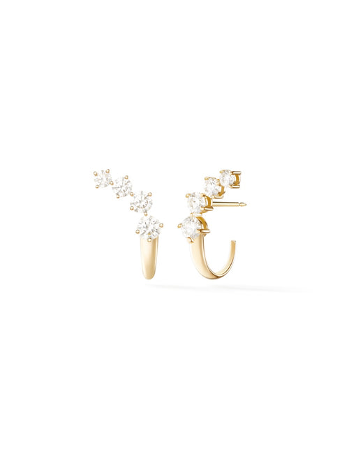 ARIA DAGGER HUGGIE HOOP
