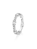 SADIE ALTERNATING ETERNITY BAND (1.5x3.5mm)