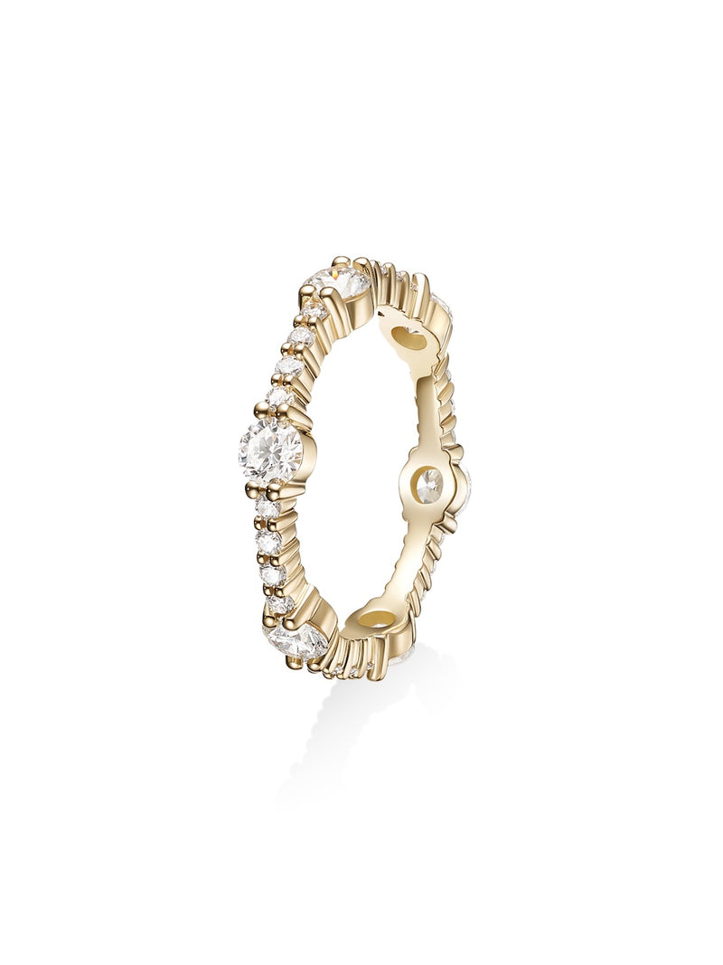 SADIE ALTERNATING ETERNITY BAND (1.5x3.5mm)