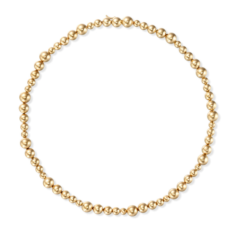 AUDREY GRADUATED REPEATING NECKLACE (Gold)