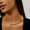 AUDREY GRADUATED REPEATING NECKLACE (Gold)