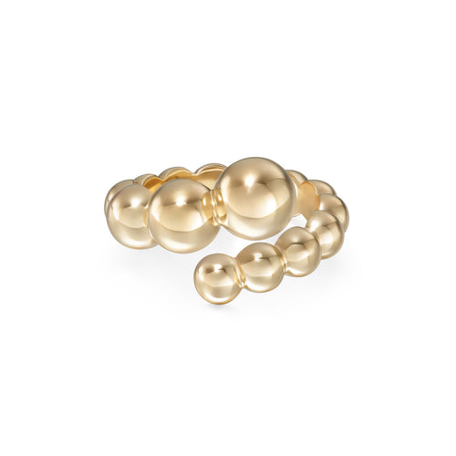 AUDREY WRAP RING (Small to Large - Gold)