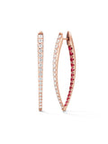 CRISTINA EARRING Large (Ruby)
