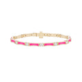 HONEY LINKED BRACELET (Enamel)