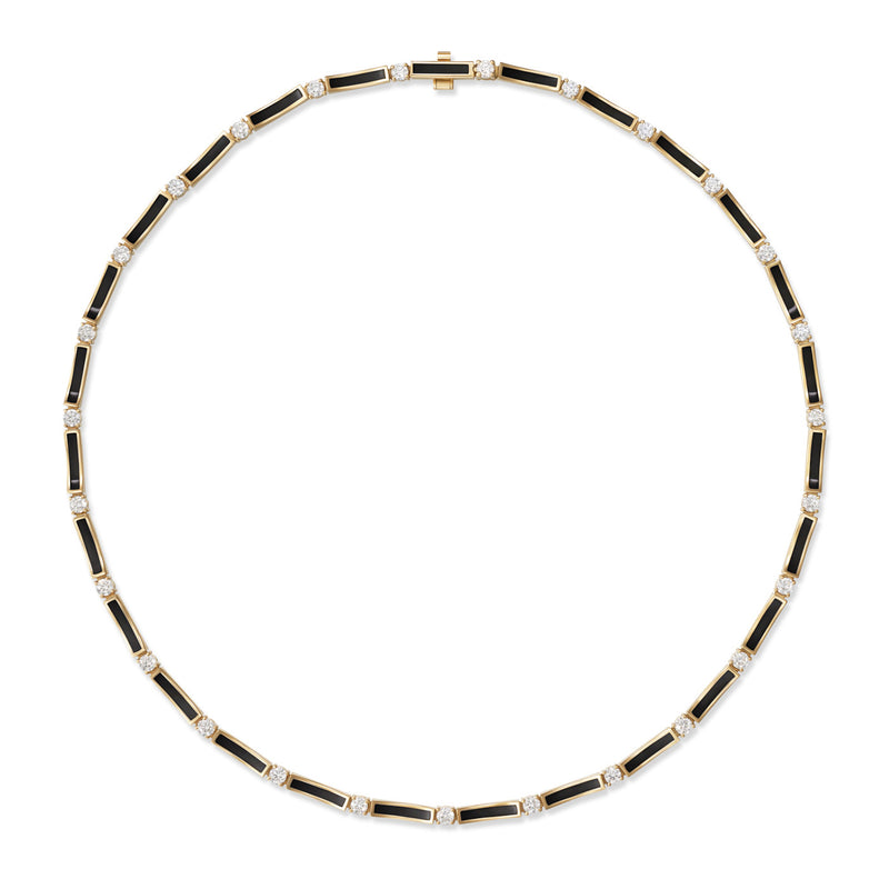 HONEY LINKED NECKLACE (Enamel)