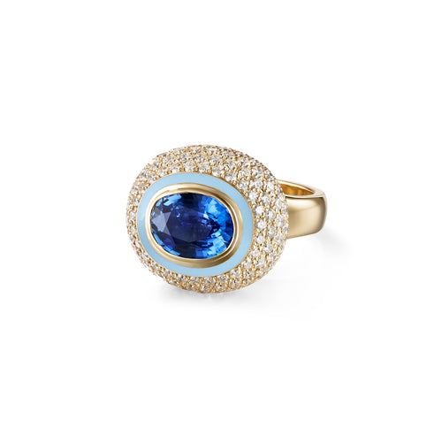 LENOX BUBBLE RING (Blue Sapphire)