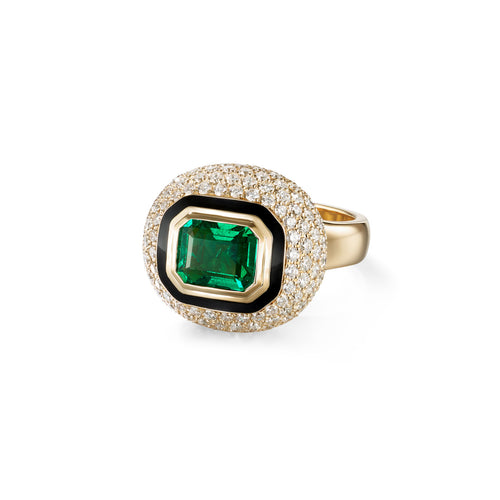 LENOX BUBBLE RING (Emerald)