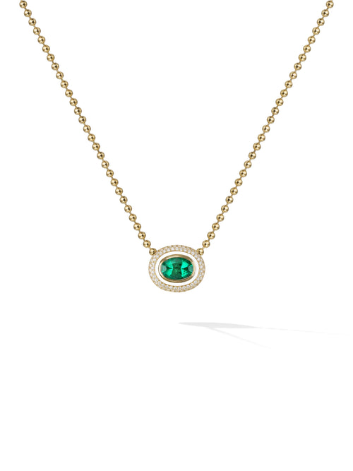 LENOX OOAK PENDANT (Emerald)