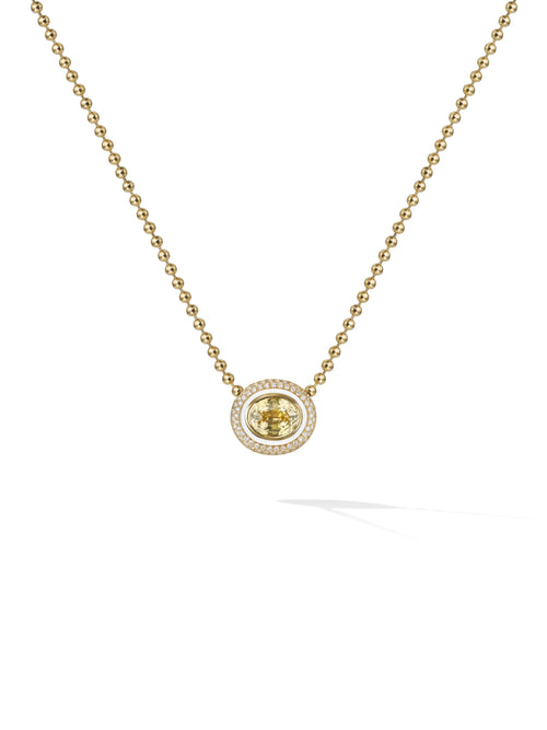 LENOX OOAK PENDANT (Yellow Sapphire)