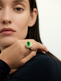 LENOX BUBBLE RING (Emerald)