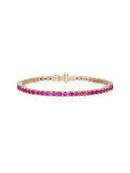 LENOX TENNIS BRACELET MEDIUM (Pink Sapphire)
