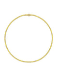 LENOX TENNIS NECKLACE MEDIUM (Yellow Sapphire)
