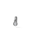Rocky Charm Medium in 18k Blackened Gold with White Diamonds — Melissa Kaye