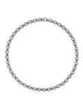 Rocky Necklace Small in 18k Blackened Gold with White Diamonds — Melissa Kaye
