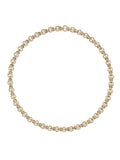 Rocky Necklace Small in 18k Yellow Gold with White Diamonds — Melissa Kaye