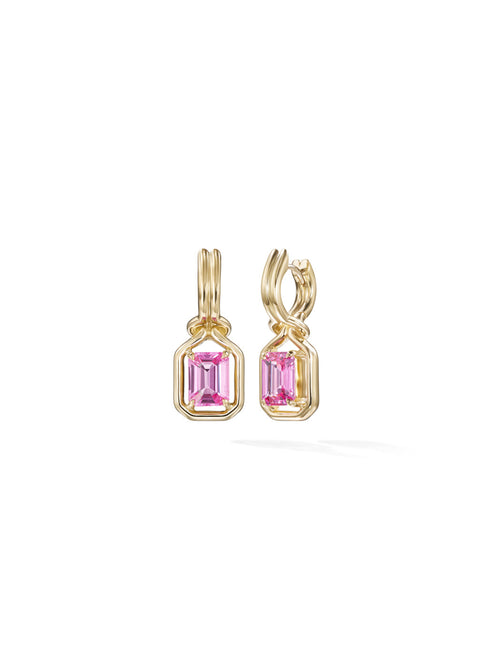 ROCKY EARRING (Pink Sapphire)