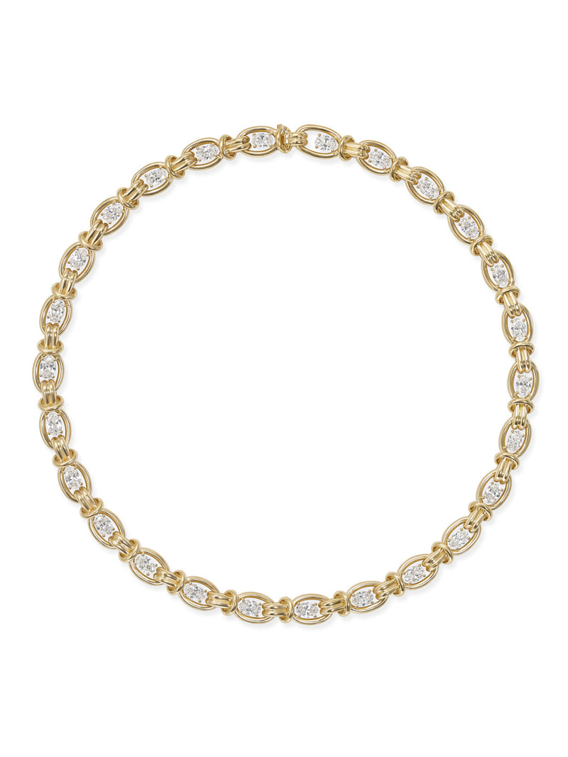 ROCKY NECKLACE (Oval Cut)