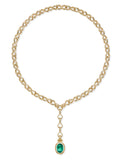 ROCKY INFINITY NECKLACE (Emerald)
