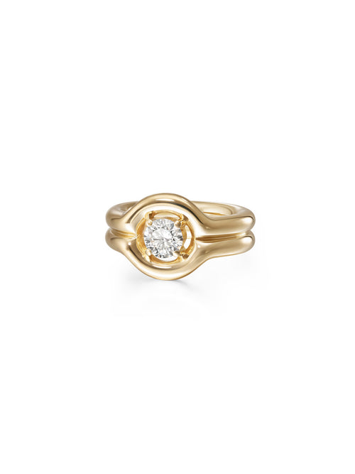 ROCKY PINKY RING Medium