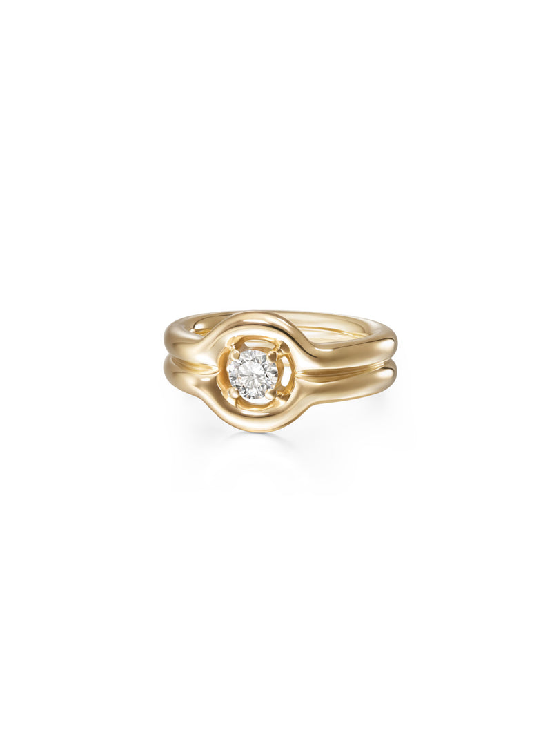 ROCKY PINKY RING Small