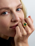 ROCKY RAE RING (Emerald)