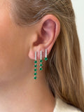 STELLA EARRING MEDIUM (Emerald)