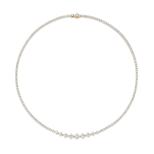 STELLA GRADUATED TENNIS NECKLACE