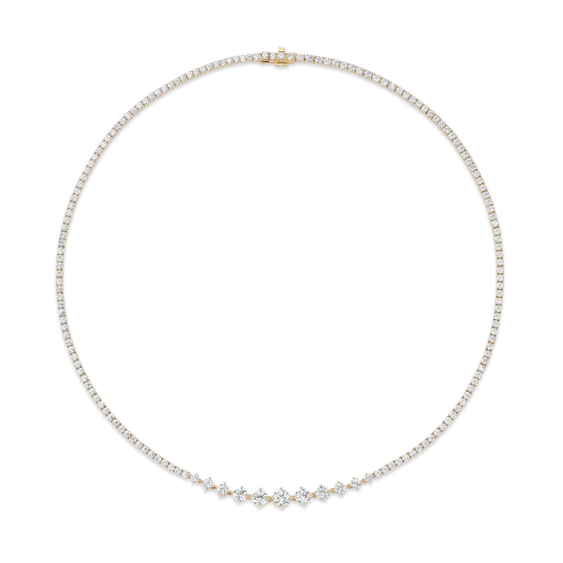 STELLA GRADUATED TENNIS NECKLACE