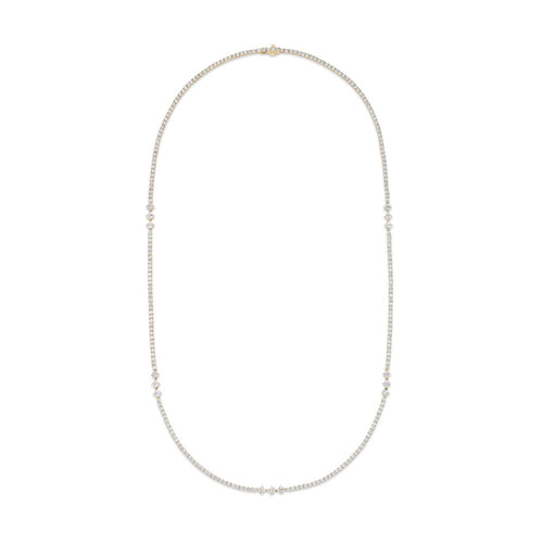 STELLA TRIPLET STATION NECKLACE