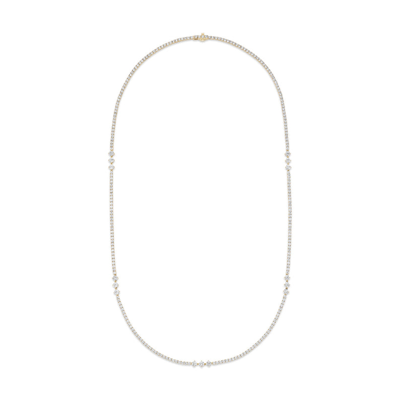 STELLA TRIPLET STATION NECKLACE