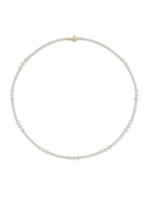 STELLA TRIPLET STATION NECKLACE Small