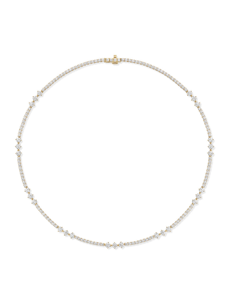 STELLA TRIPLET STATION NECKLACE Small