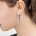 CRISTINA EARRING Large (Blue Sapphire)