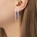 CRISTINA EARRING Medium (Blue Sapphire)