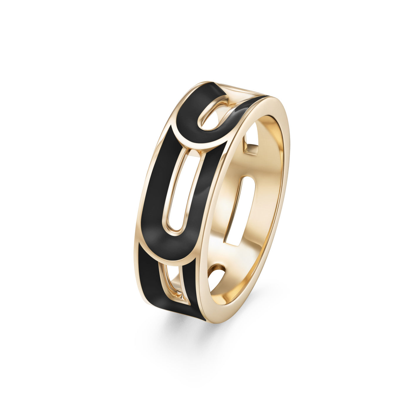 Beal Mens Enamel Coated Gold Ring - RK Jewellers